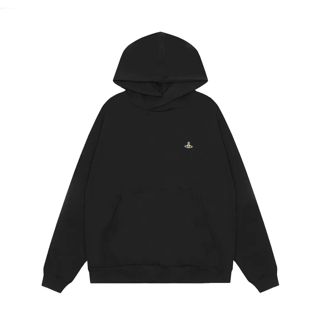 VIVI807# "Exclusive hot style" vivienne west wood West Queen Vivienne Saturn classic small label hooded sweatshirt 2024 top hot style No need to say more, directly open the details YB mold opening Correct seam collar details ⚠️The authentic product is the seam threaded neckline without a collar strip. Our family only makes the right version of the goods. We are careful to make sure that the first release of the Queen Mother of the whole network is correct. The full range of correct accessories and every detail is completely restored. Straight up to full Size: XS-L